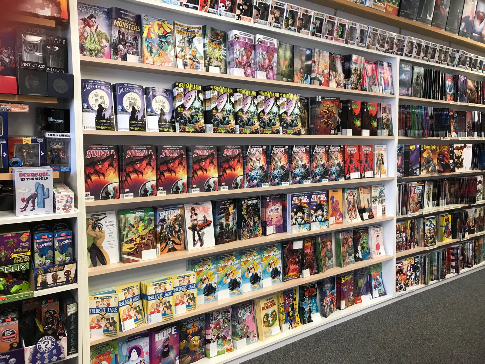 New releases on the shelves at Bailey's Comics